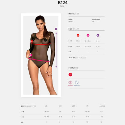 Sheer Bodysuit Obsessive Senia - STREET STYLE