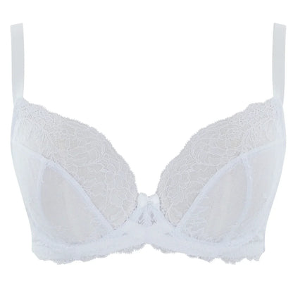 Panache Ana Plunge Sheer Lace Bra - STREET STYLE