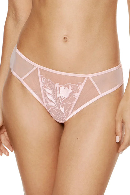 Sheer Mesh Thong Panty Gorteks Coco Pink - STREET STYLE