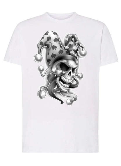 Skull Giolly Asso Tattoo 9004 T-shirt Urban Men Uomo 100% Cotone Pettinato JK - STREET STYLE