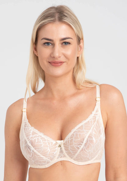Soft Lace Underwire Bra Samanta Amelia Sponge Cake - STREET STYLE