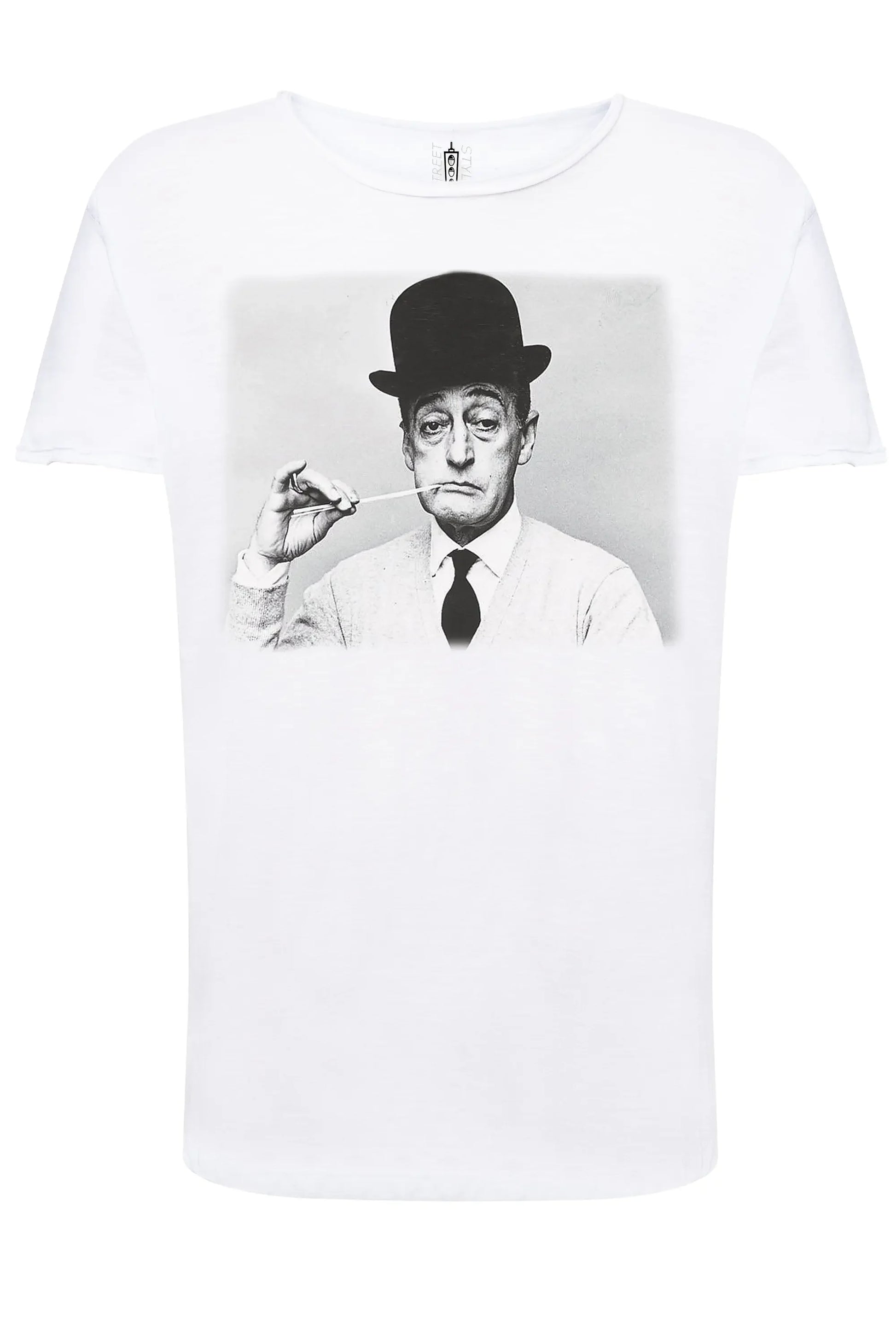 The Legend Totò - T-shirt Uomo Cotone Fiammato - STREET STYLE