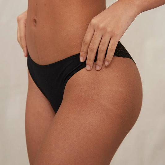 Soft Brazilian Panty Timpa Alice Black - STREET STYLE