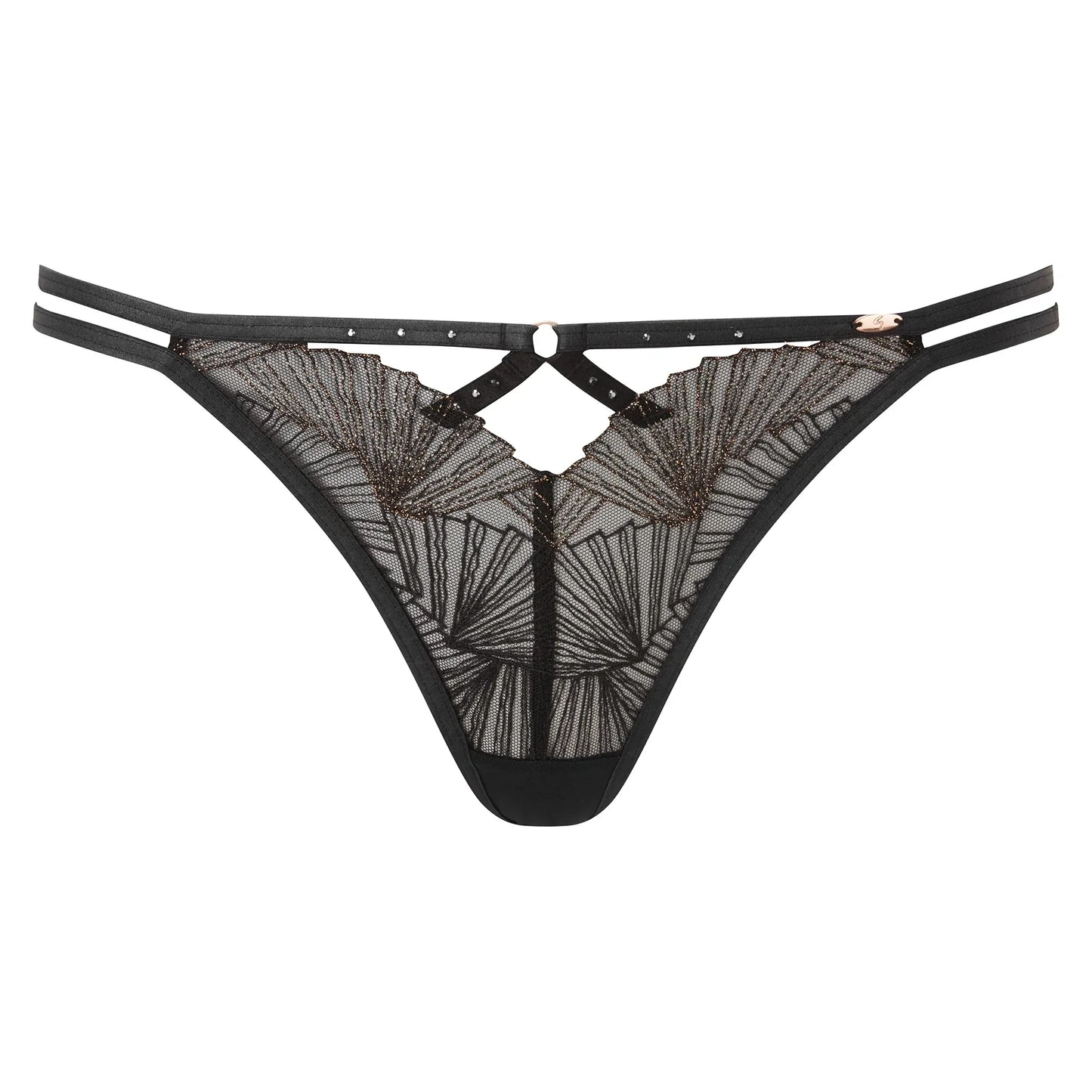 Gossard VIP Captivate Sheer Strappy Thong Panty - STREET STYLE