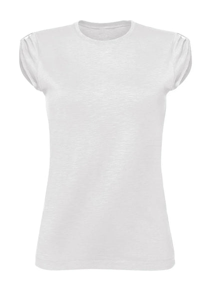 Personalizza T-shirt Slub Lady Donna 100% Cotone Fiammato BS - STREET STYLE