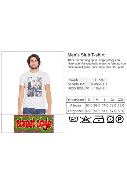 Where Is My Boat! T-shirt Uomo - Cotone Fiammato - STREET STYLE