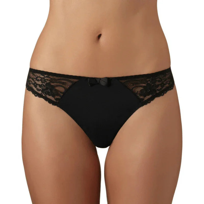 Aubade L'insoumise Sheer Lace Tanga Panty - STREET STYLE