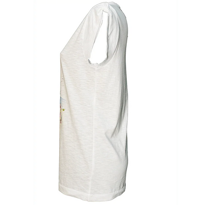 T-shirt Audrey Hepburn Floral - Cotone Bio Slub - STREET STYLE