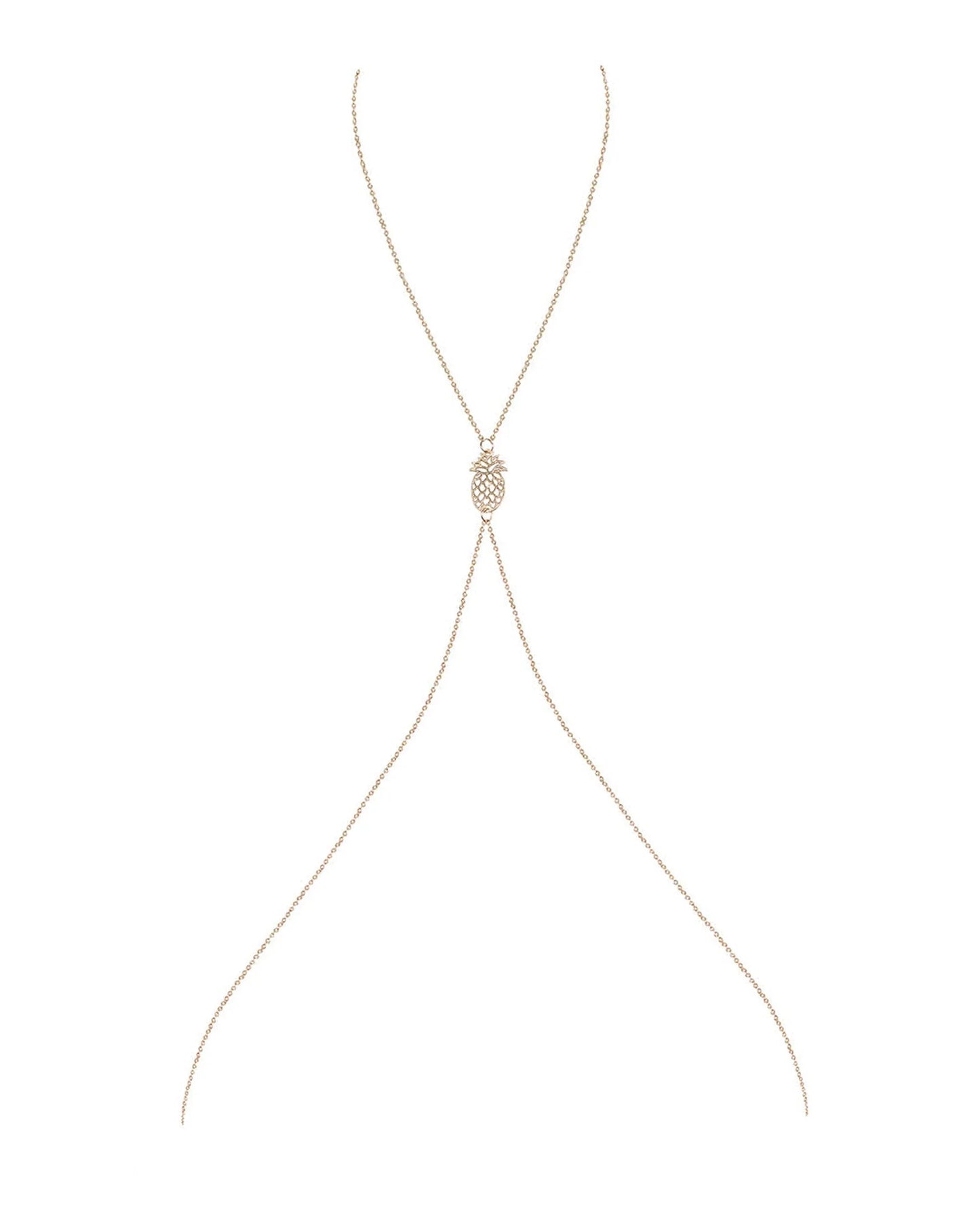 Gold Swing Body Chain Obsessive Bijou - STREET STYLE