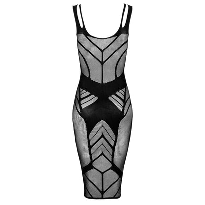 Sexy Black Dress Obsessive Flirtatious Curves - STREET STYLE