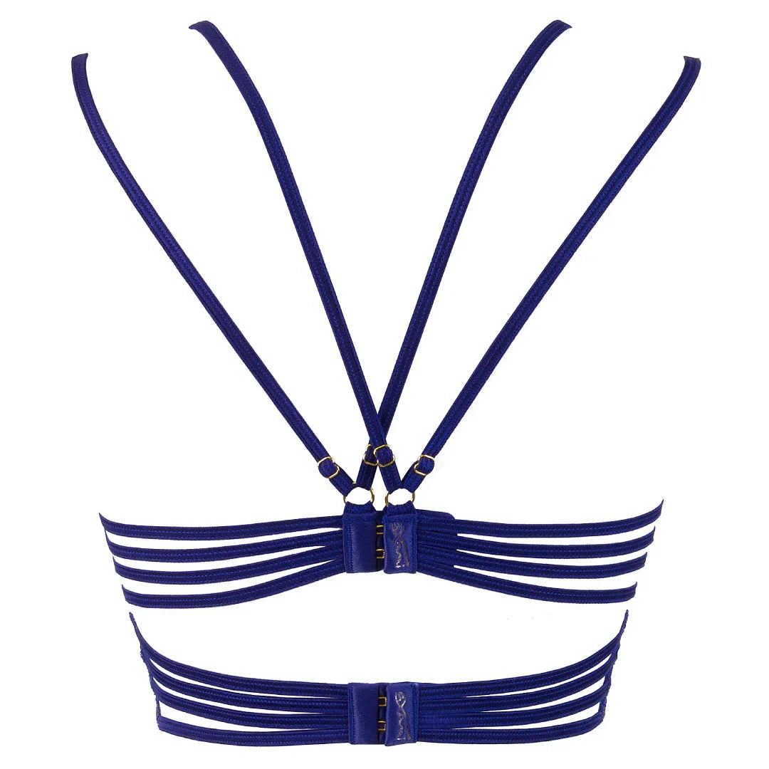 Axami Summer Love Sheer Lace Longline Bra - STREET STYLE