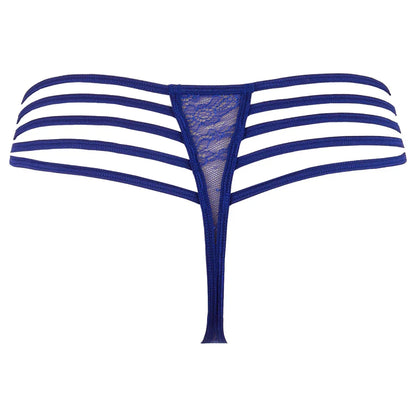 Axami Summer Love Strappy Sheer Mesh Lace Thong Panty - STREET STYLE