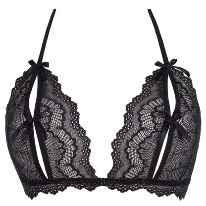 Axami Bon Bon Sheer Lace Triangle Bra - STREET STYLE