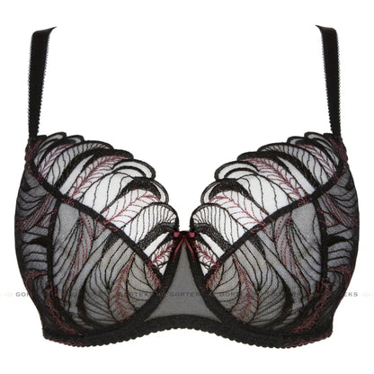 Sheer Lace Full Figure Bra Gorteks Salve - STREET STYLE