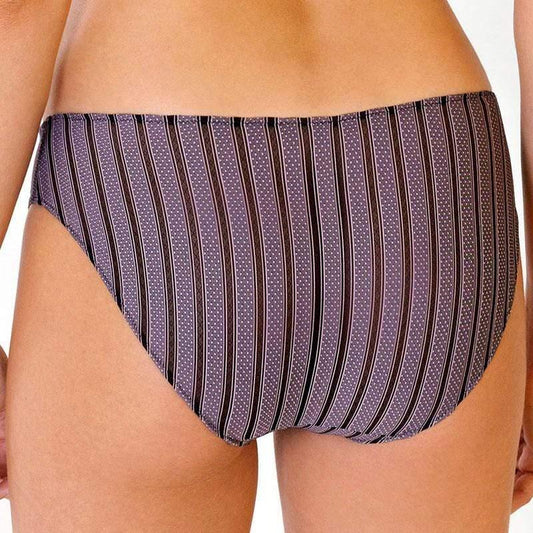 Soft Stretch Bikini Panty Daisy Stripe - STREET STYLE