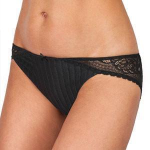 Sheer Lace Bikini Panty Conturelle Illusion - STREET STYLE