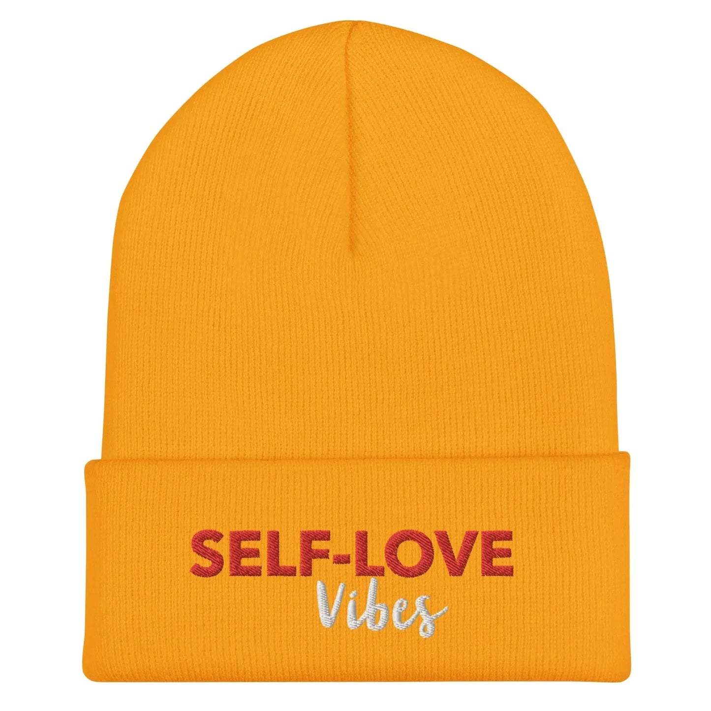 SELF- LOVE VIBES Cuffed Beanie - STREET STYLE