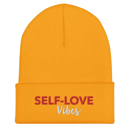 SELF- LOVE VIBES Cuffed Beanie - STREET STYLE
