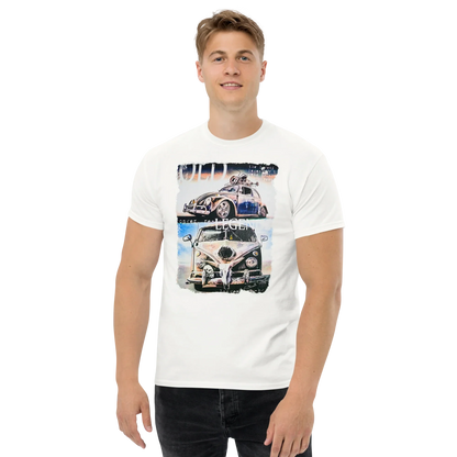 T-shirt Uomo 'Wild Legend' con Stampa Auto d'Epoca VW 10124 - STREET STYLE