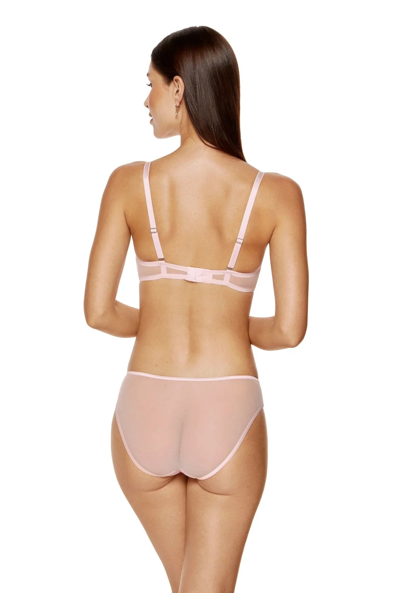 Sheer Mesh Bikini Panty Gorteks Coco Pink - STREET STYLE