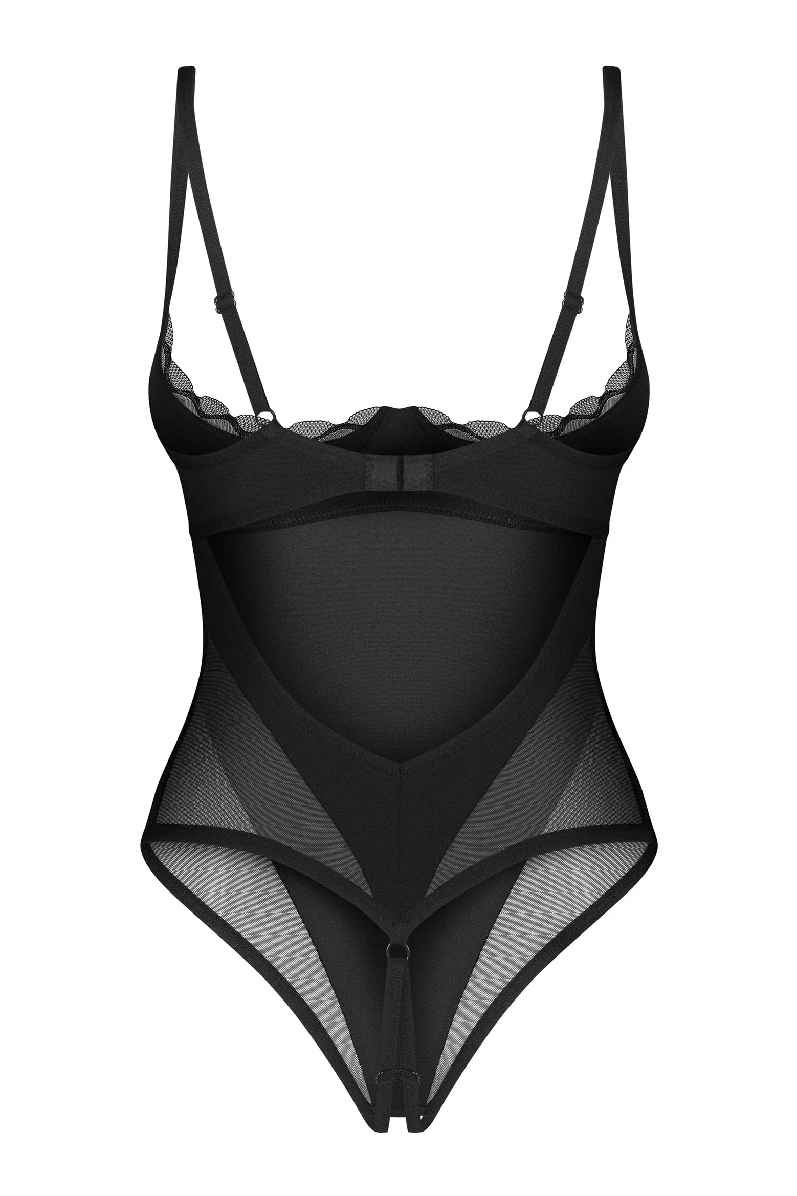 Crotchless Cupless Teddy Stelisa - STREET STYLE