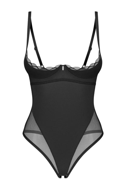 Crotchless Cupless Teddy Stelisa - STREET STYLE