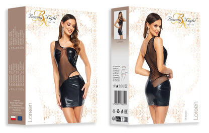 Ultra Sexy One-Shoulder Mini Dress Beauty Night Loreen - STREET STYLE