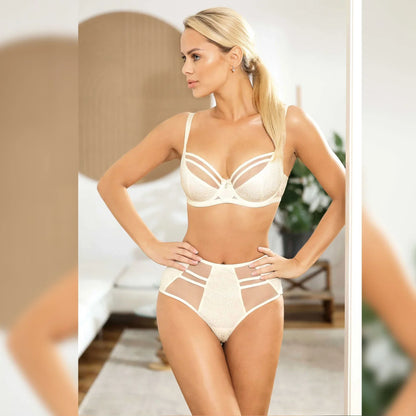 Sheer See Through High Waist Brief Panty Erin - STREET STYLE