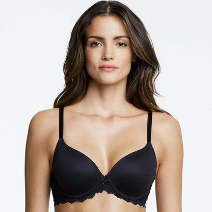 Everyday Contour T-Shirt Bra Dominique Lacee Black - STREET STYLE