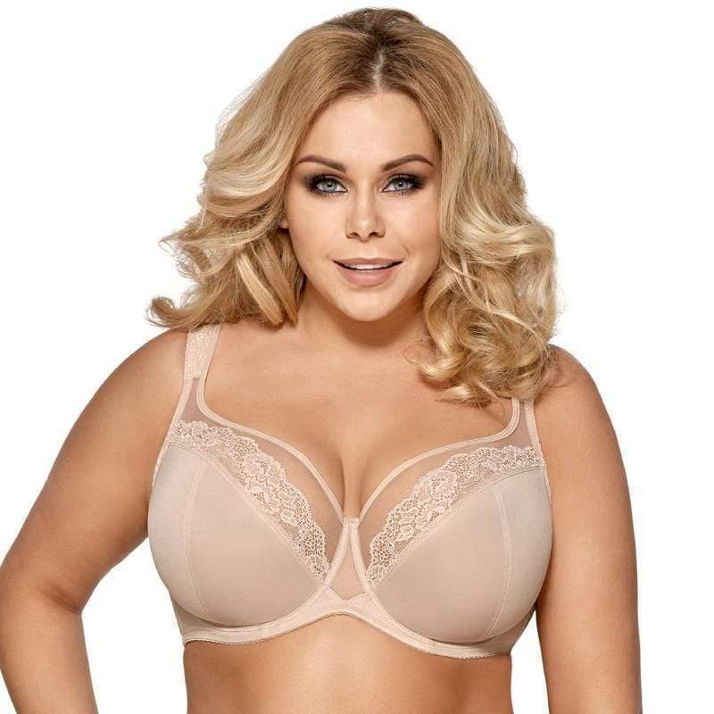 Gorsenia Luisse Full Figure Unlined Bra - STREET STYLE