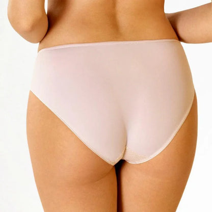 Mesh Side Bikini Panty Kamila Blush - STREET STYLE