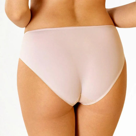 Mesh Side Bikini Panty Kamila Blush - STREET STYLE