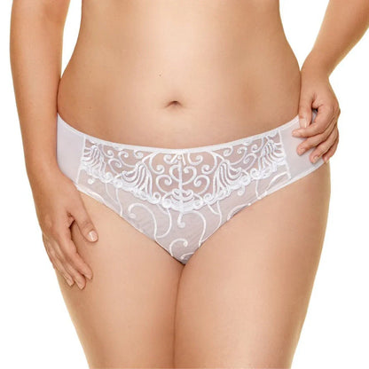 Sheer Low Rise Bikini Panty Gorteks Fiore - STREET STYLE