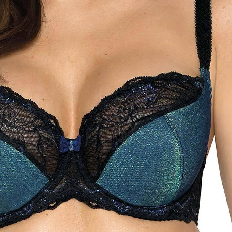 Half Padded Bra Full Figure Cups Gorteks Ariel - STREET STYLE