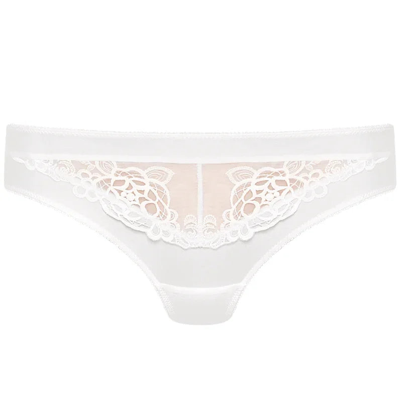 Ajour Termini Lace Embroidery Bikini Panty - STREET STYLE