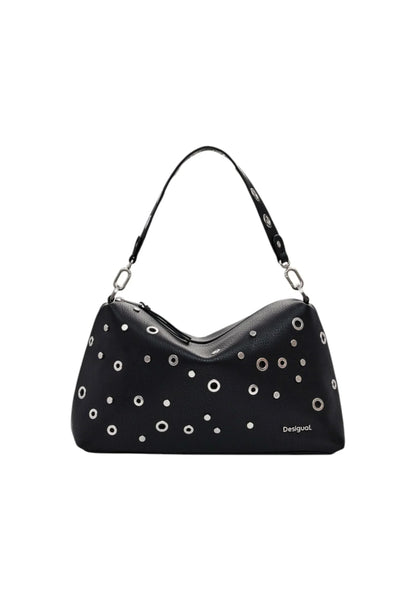 Bag Desigual bag_rebel bergamo black Black - STREET STYLE