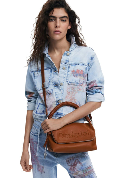 Bag Desigual bag half venecia Cuoio - STREET STYLE