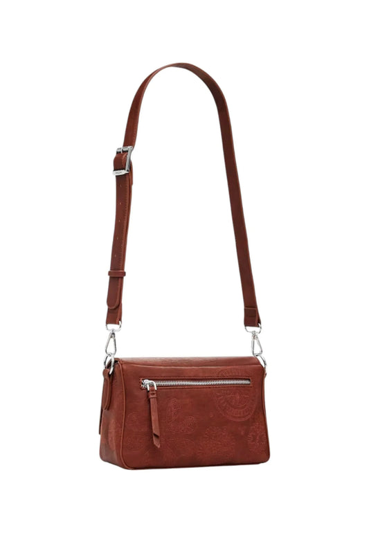 Bag Desigual bols dejavu phuket mini Cuoio - STREET STYLE