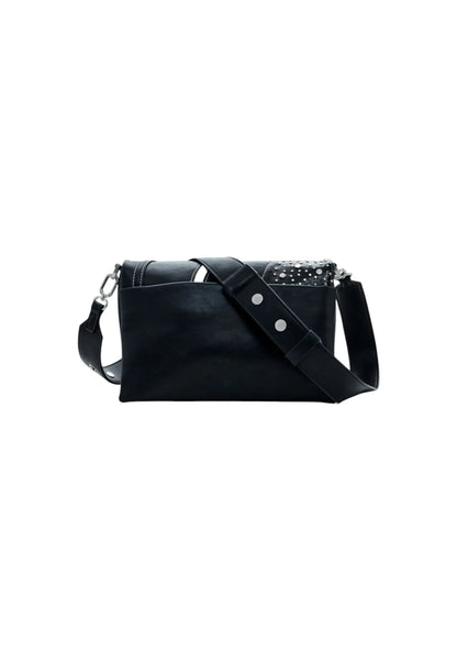 Bag Desigual bag_punkette dortmund flap Black - STREET STYLE