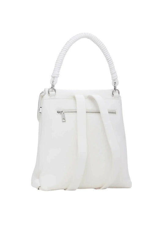 Backpack Desigual back half hampton White - STREET STYLE