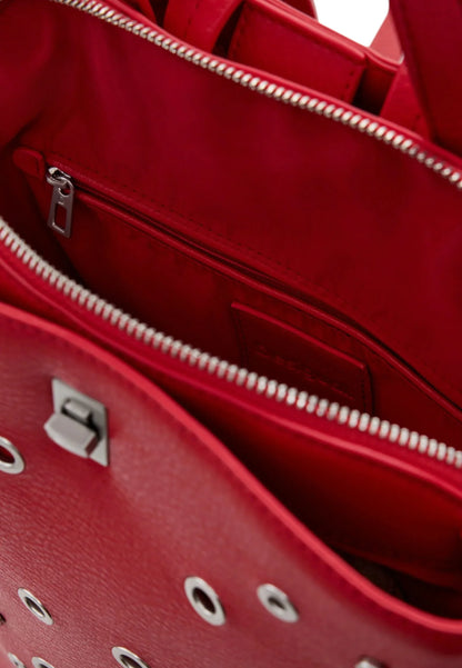 Backpack Desigual back_rebel sumy red Red - STREET STYLE