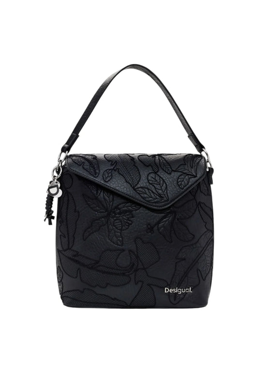 Backpack Desigual back_jolie jersey Black - STREET STYLE