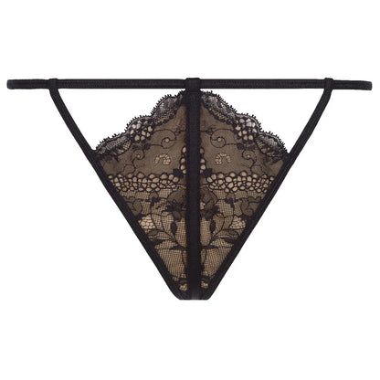 Axami Panna Cotta Lace G-String Thong - STREET STYLE