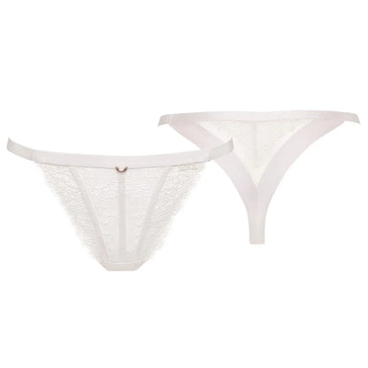 Sexy Sheer Lace Brazilian String Panty Lisca Rose - STREET STYLE