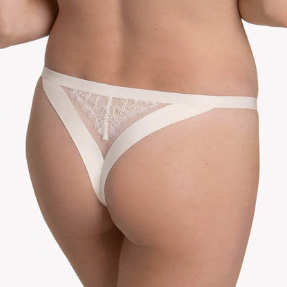 Sexy Sheer Lace Brazilian String Panty Lisca Rose - STREET STYLE