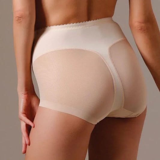 Lavinia Second Skin Everyday Shapewear Sheer Back High Waist Panty - STREET STYLE