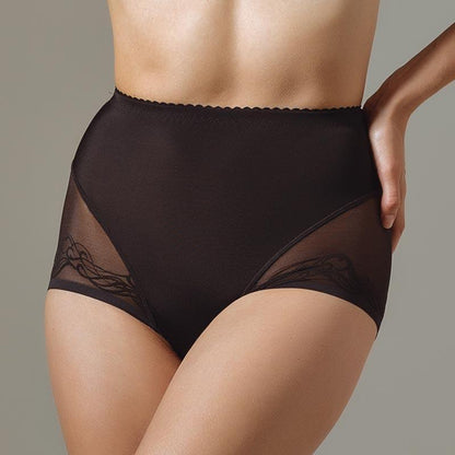 Semi Sheer High Waist Brief Panty Lavinia Mia - STREET STYLE