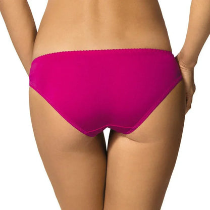 Semi Sheer Low Rise Bikini Panty Gorteks Pamela Pink - STREET STYLE