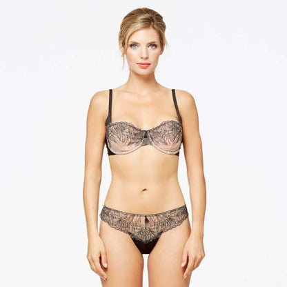 Sexy Double Mesh Balconette Bra Montelle Gatsby - STREET STYLE