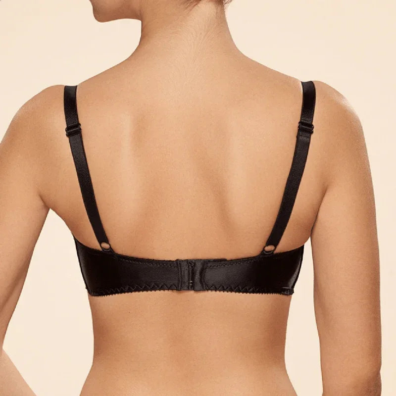 Ajour Elegy Sexy Sheer Mesh Balcony Bra - STREET STYLE